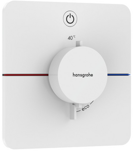 Hansgrohe ShowerSelect Comfort Q termostat ascuns, 1 funcție, alb mat (15581700) 15581700 foto