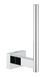 Suport h&acirc;rtie igienică Grohe Essentials CUBE fără capac, crom (40623001) 40623001 foto 1