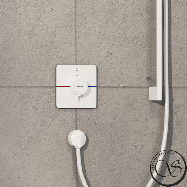 Термостат скрытого монтажа Hansgrohe ShowerSelect Comfort Q на 1 функцию, Matt White (15581700) 15581700 фото