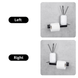 Suport pentru h&acirc;rtie igienică cu raft DASKE LINE BASE PH/LB-0409GR PH/LB-0409GR foto 9