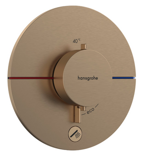 Термостат скрытого монтажа Hansgrohe ShowerSelect Comfort S HighFlow на 1 функцию, Brushed Bronze (15562140) 15562140 фото