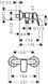 Baterie duș Hansgrohe Logis, negru mat (71600670) 71600670 foto 3