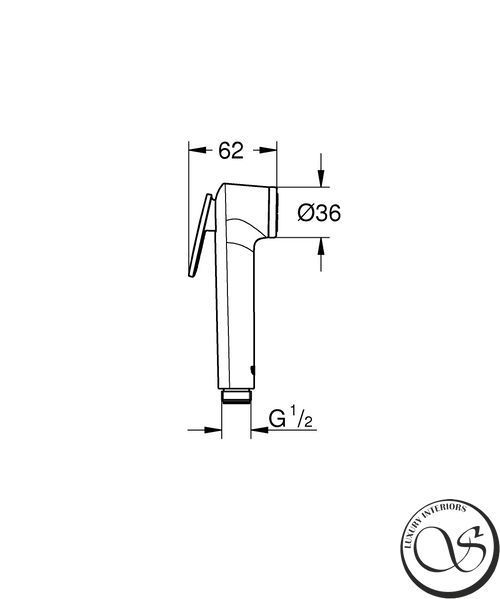 Dus igienic Grohe Tempesta-F 27513DA1 Trigger Spray Warm Sunset 27513DA1 foto