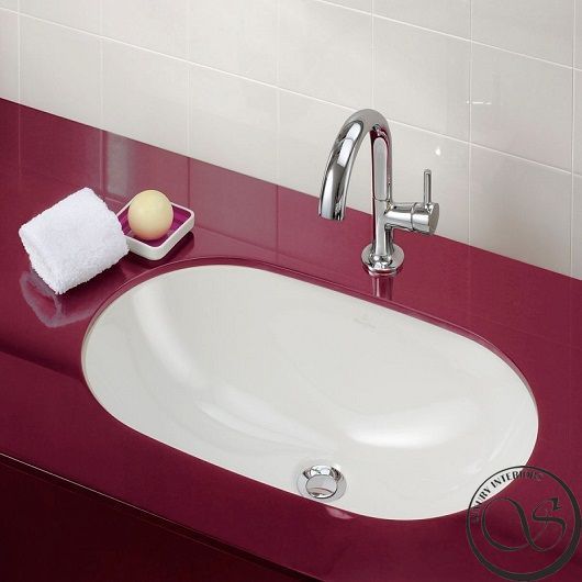 Lavoar Villeroy&Boch O.NOVO 41625001 53x32cm sub blat 41625001 foto