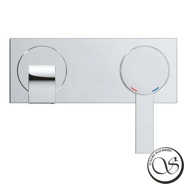 Смеситель для умывальника Grohe Allure, монтаж со стены, внешняя и внутренняя часть, хром (19309000/33769000) 19309000_33769000 фото