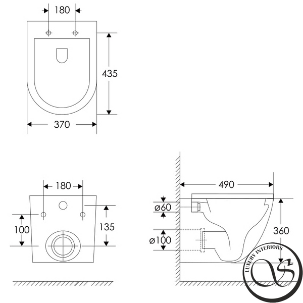 Instalare pentru toaleta Grohe RAPID SL si toaleta suspendata Imprese BILOVEC Rimles 38840000+3855800M+38732000+i11546 foto