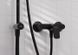 Baterie duș Hansgrohe Logis, negru mat (71600670) 71600670 foto 2