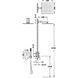 Sistem de dus Tres CUADRO 00628004NM cu baterie de dus ascunsa 00628004NM foto 2