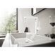 Смеситель для умывальника Hansgrohe Finoris 230 с поворотным носиком 2JET и д/к push-open, белый матовый (76060700) 76060700 фото 3