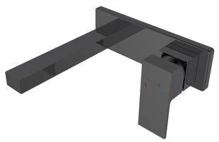 Cмеситель для умывальника IMPRESE KARLOV f03507610AC, скрытый монтаж, черный матовый, 25 мм f03507610AC фото