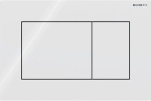 Клавиша смыва Geberit Sigma01 115.660.11.1 белый глянец 115.660.11.1 фото