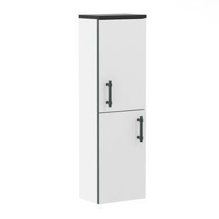 Пенал для ванной комнаты Imprese BLACK EDGE&nbsp;f32113W подвесной 99*30*20см&nbsp;белый 81847 фото