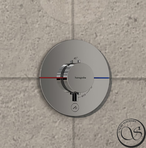 Термостат скрытого монтажа Hansgrohe ShowerSelect Comfort S HighFlow на 1 функцию, Chrome (15562000) 15562000 фото