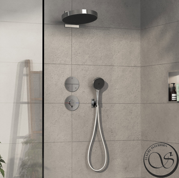 Термостат скрытого монтажа Hansgrohe ShowerSelect Comfort S HighFlow на 1 функцию, Chrome (15562000) 15562000 фото
