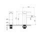 Baterie cada VOLLE CRUZE 1547.030104 negru mat 1547.030104 foto 2