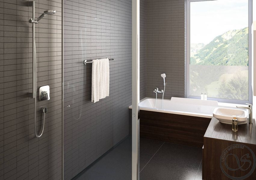 Душевой набор Hansgrohe Croma Select E (26412400) 986791928031 фото