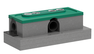 Sifon de duș - piesă de instalare ascunsă pentru instalare standard Hansgrohe uBox Universal 01001180 01001180 foto