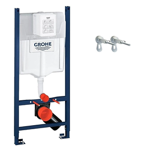 Kit de instalare 38840000+3855800M: sistem de instalare GROHE RAPID SL 1,13 m + suport de montare pe perete GROHE RAPID SL 38840000+3855800M foto