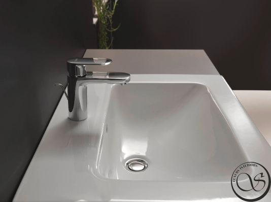 hansgrohe 100 Vernis Blend CoolStart baterie lavoar cu set de scurgere, crom 71584000 71585000 foto