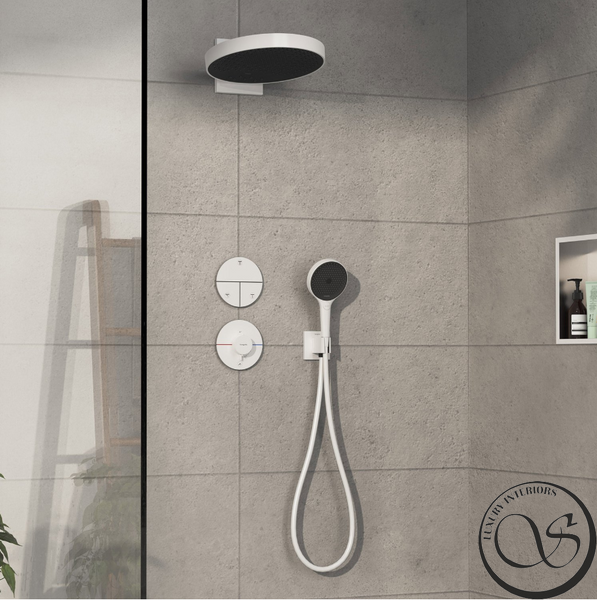Термостат скрытого монтажа Hansgrohe ShowerSelect Comfort S HighFlow на 1 функцию, Matt White (15562700) 15562700 фото