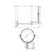 Зеркало для бритья Hansgrohe AddStoris (41791670) 41791670 фото 2