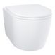 Подвесной унитаз GROHE Bau Ceramic 103860SH00 с сиденьем с микролифтом альпин-белый 543х368х367 мм 103860SH00 фото 5
