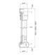 Furtun de duș IMPRESE f03600101AE PVC 1200 mm blister anti-twist f03600101AE foto 2