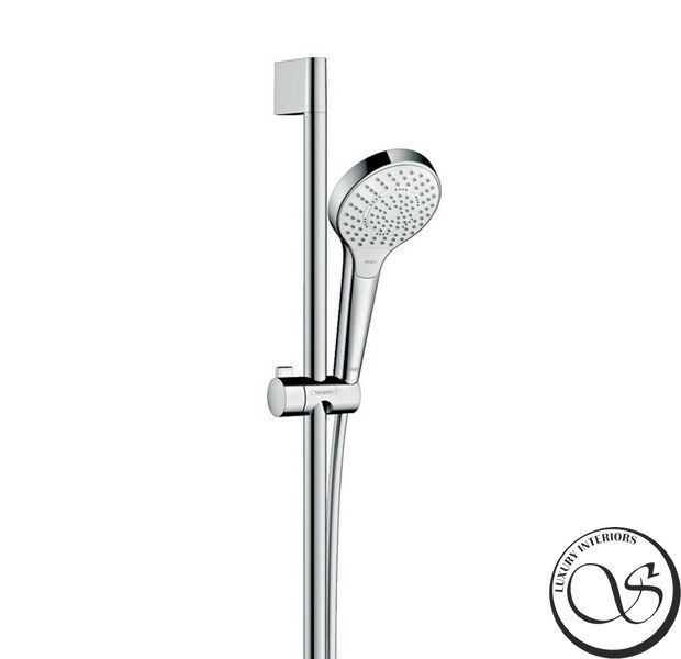 Set de duș multifuncțional Hansgrohe Croma Select S, alb/crom (26560400) 26560400 foto