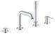 Смеситель для ванны Grohe Essence на 4 отверстия, хром (25251001) 25251001 фото 1