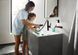 Смеситель для умывальника Hansgrohe Finoris 76063000 со сливным гарнитуром, хром 76063000 фото 15