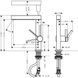 Смеситель для умывальника Hansgrohe Finoris 230 с 2JET и push-open, белый матовый (76063700) 76063700 фото 2