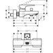 Смеситель для ванны HANSGROHE METROPOL (74540000) 831586422581 фото 2