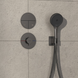 Термостат скрытого монтажа Hansgrohe ShowerSelect Comfort S HighFlow, Brushed Black Chrome (15559340) 15559340 фото 3