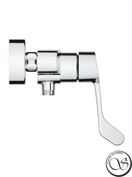 Baterie de dus Grohe Eurosmart, pentru institutii medicale, crom (25244003) 25244003 foto