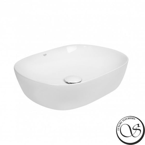 Раковина-чаша Qtap QT21112185W Aquarius 465x375x115 White с донным клапаном QT21112185W фото