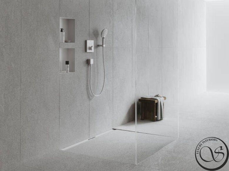 Hansgrohe RainDrain Flex 56044800 Sifon de duș 800 mm - parte exterioară (oțel inoxidabil periat) 56044800 foto