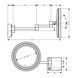 Зеркало с LED подсветкой Hansgrohe AddStoris, (41790340) 41790340 фото 2