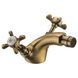 Baterie pentru bideu Imprese CUTHNA 40280 Antiqua-N, cu două m&acirc;nere, bronz 40280 antiqua-n foto 1