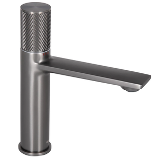 Смеситель для умывальника QTAP Brno QTBRN1067103K Gunmetal Black QTBRN1067103K фото