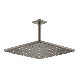 Pălărie duș Grohe Rainshower 26564AL0 Mono Cube cu braț Brushed Hard Graphite 31x31 cm 26566AL0 foto