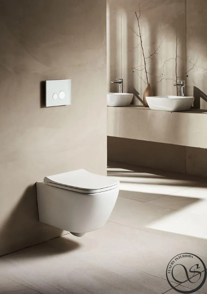 Унитаз подвесной Volle SOLO Rimless, сиденье твердое Slim slow-closing 51*35,5*33 см белый 13-55-111 фото