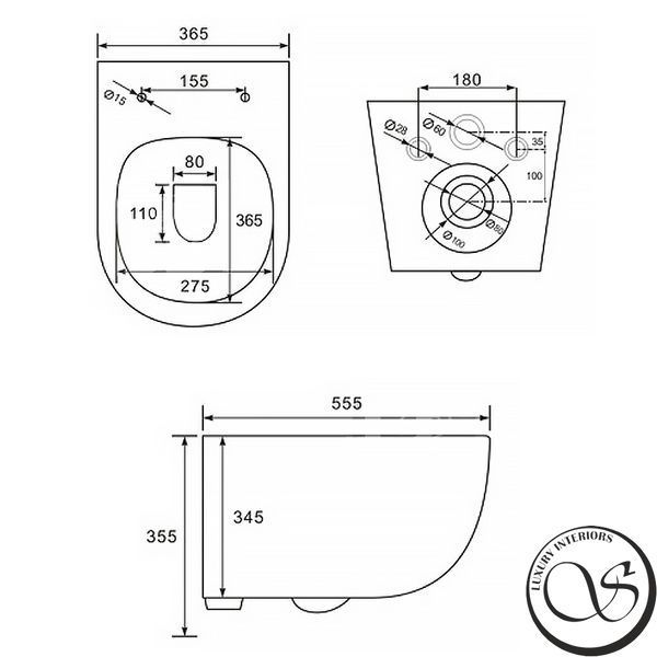 Kit instalare WC GROHE RAPID SL + clapetă de acționare GROHE COSMO + WC suspendat VOLLE TOLEDO 38840000+38732000+1347.001000 38840000+38732000+1347.001000 foto
