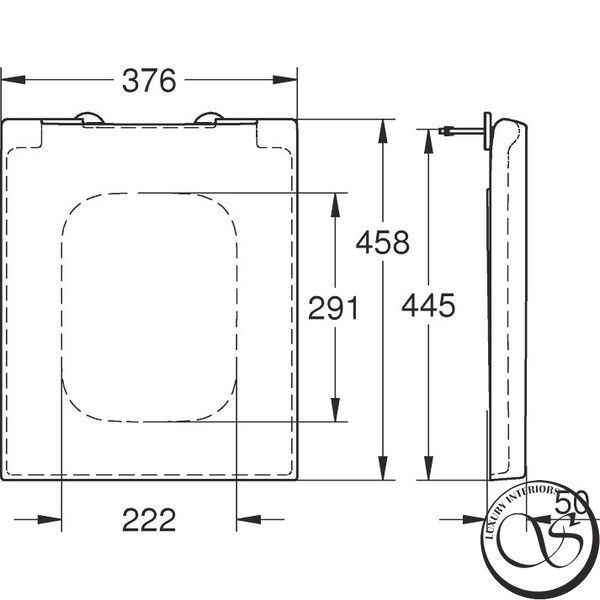 Унитаз напольный Grohe Cube Ceramic с крышкой, белый (3948500H/39488000) 3948500H_39488000 фото