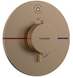 Термостат скрытого монтажа Hansgrohe ShowerSelect Comfort S на 1 функцию, Brushed Bronze (15553140) 15553140 фото 1