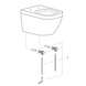 Инсталляция для унитаза Grohe RAPID SL 3в1 с унитазом GROHE Euro Ceramic 38772001+39328000 фото 9
