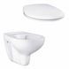 Grohe Bau WC suspendat din ceramica cu capac, alb (39427000/39493000) 39427000_39493000 foto 8