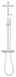 Sistem de dus Grohe Tempesta 26689001 System 250 Cube cu termostat pentru montare pe perete 26689001 foto 1