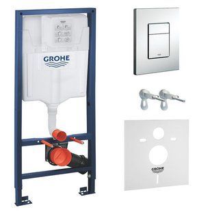 Kit de toaletă suspendată GROHE RAPID SL 4 &icirc;n 1 38772001+37131000 foto