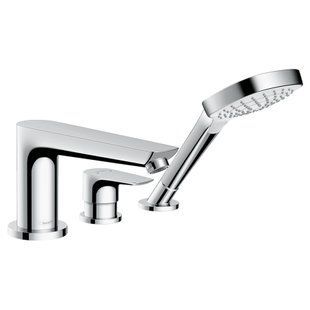 Baterie cadă Hansgrohe Talis E montat pe margine, cu 3 orificii 71731000 71731000 foto