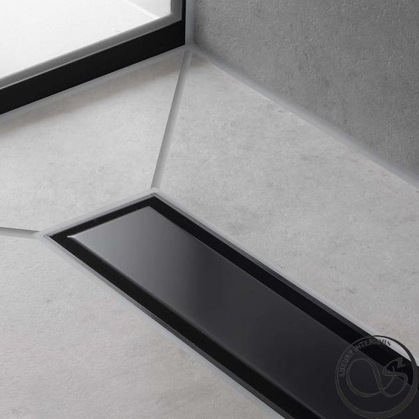 Верхняя часть для канала Hansgrohe RainDrain Match, Matt Black (56037670) 56037670 фото